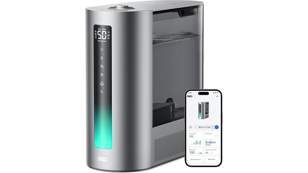 large capacity smart humidifier