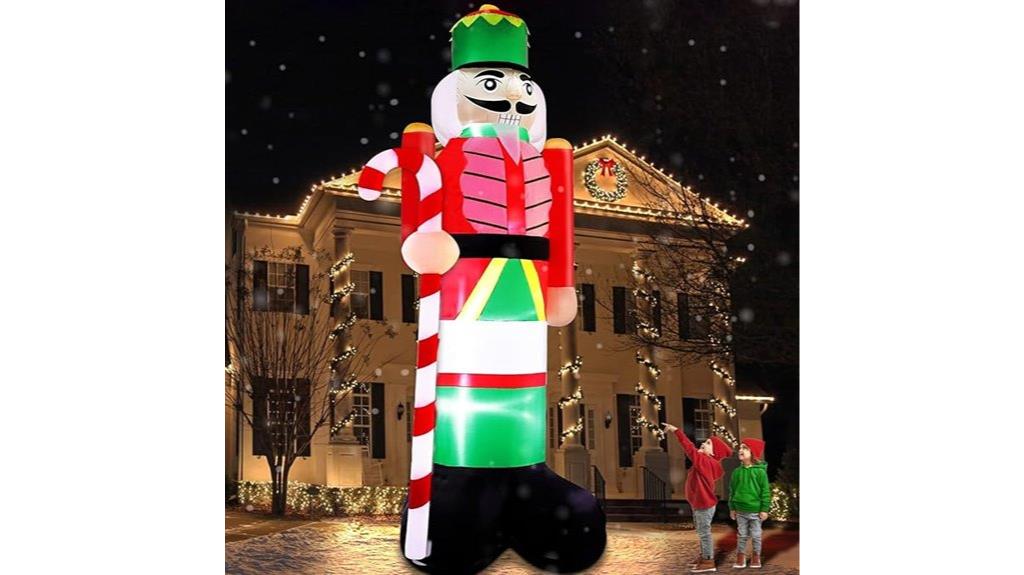 large christmas nutcracker inflatable
