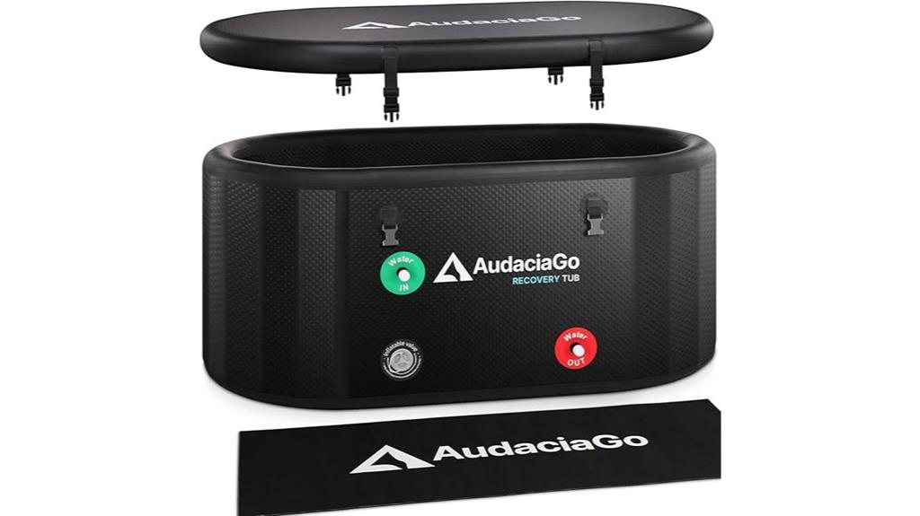 large cold plunge tub