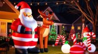 large festive outdoor inflatables