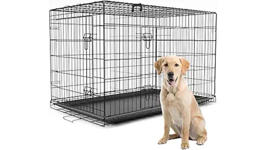 large heavy duty dog crate
