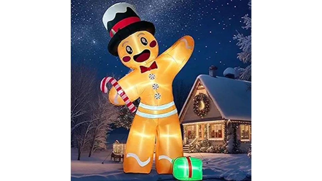 large led inflatable christmas