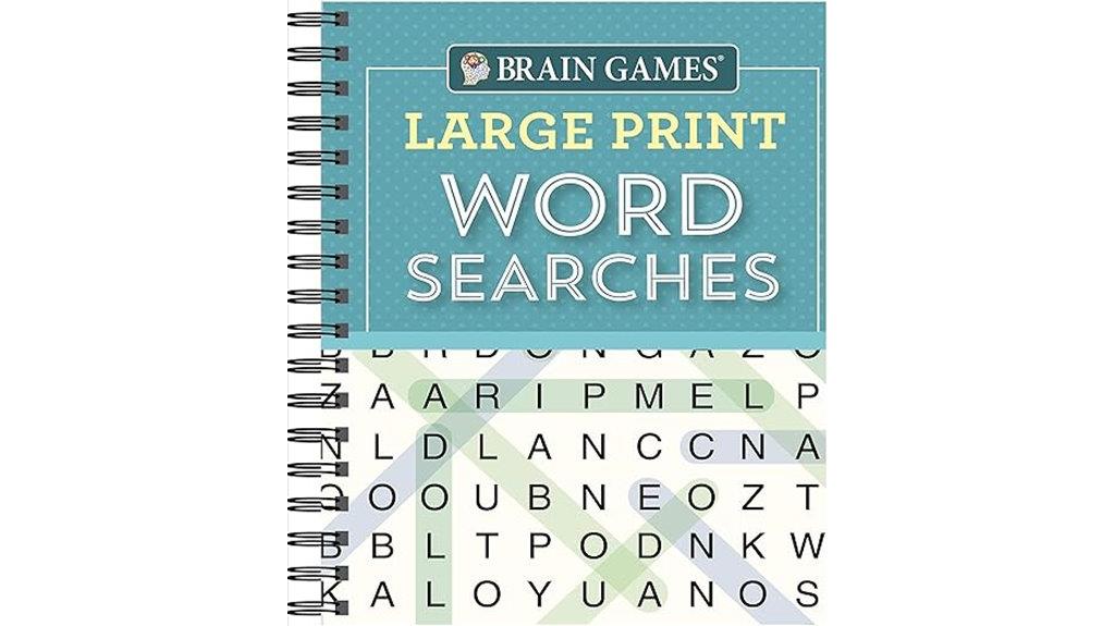 large print brain puzzle book