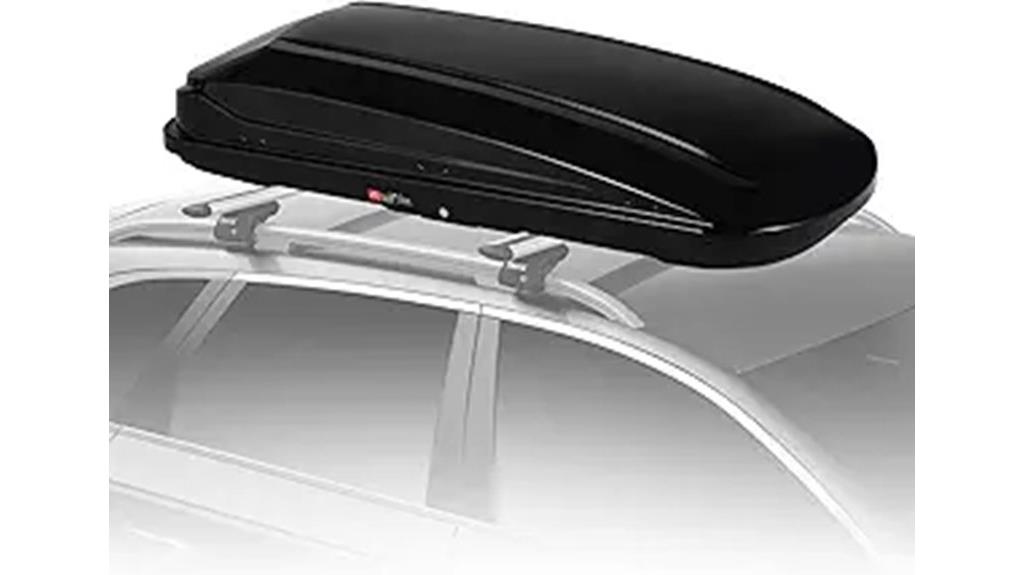 large rooftop storage box