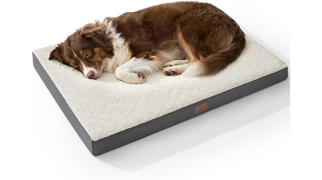 large washable dog bed