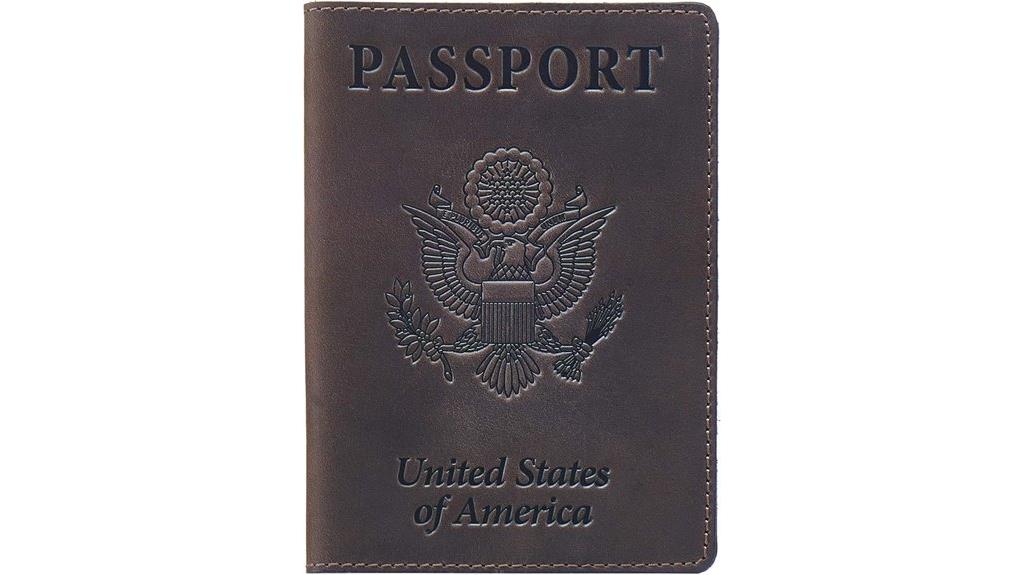 leather passport cover