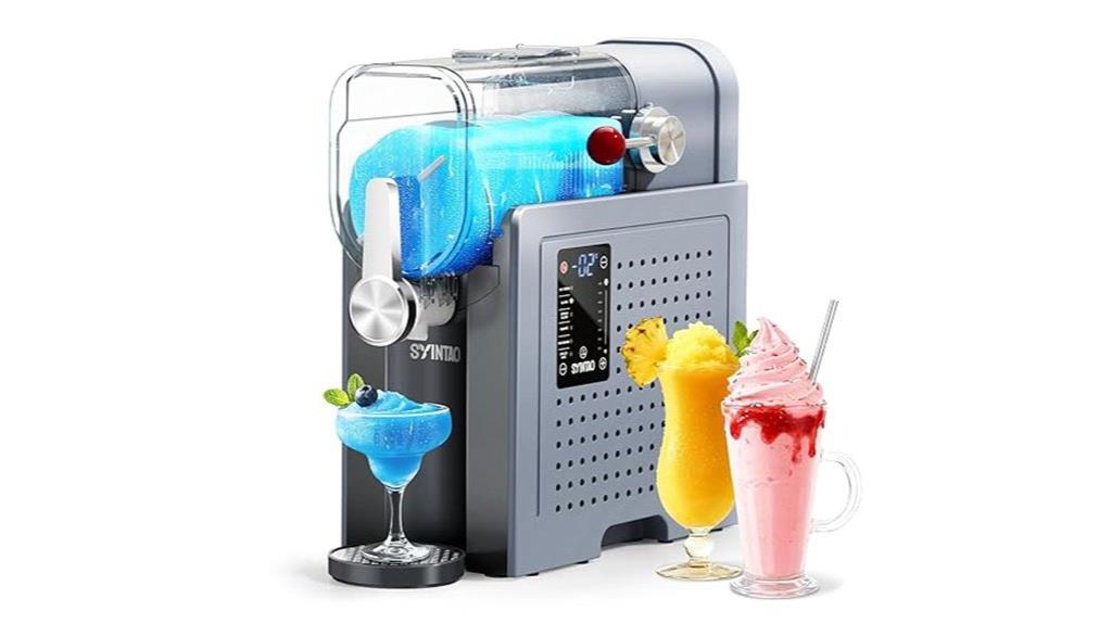 led display slushie machine