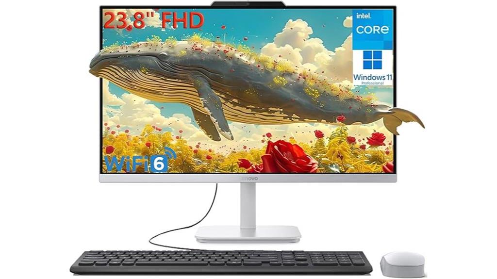 lenovo 24 inch fhd desktop