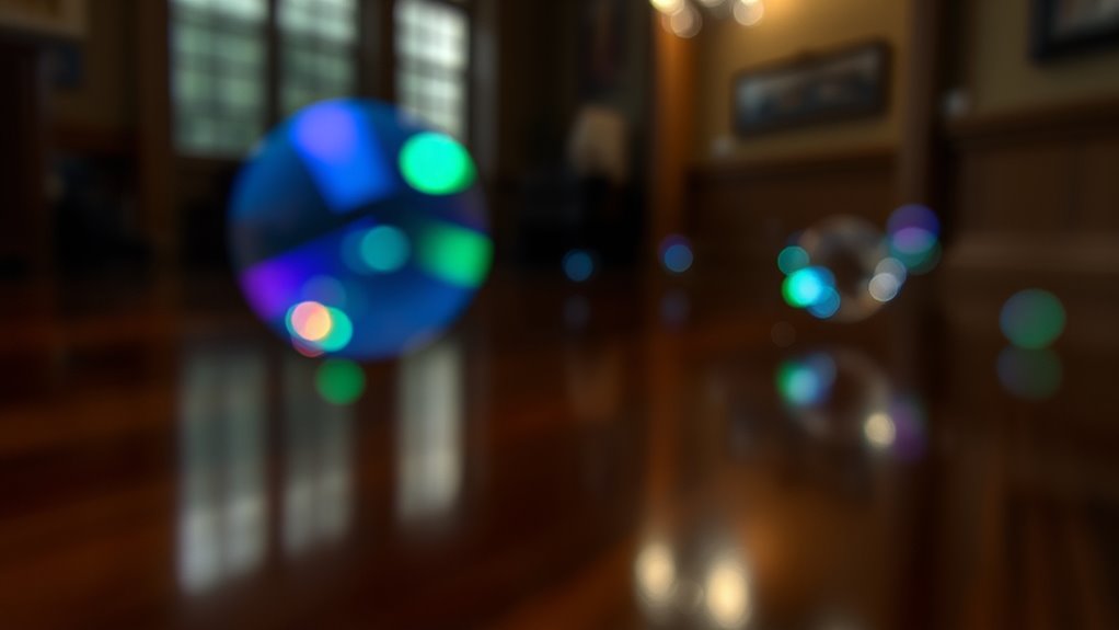 lens flare and sensor artifacts