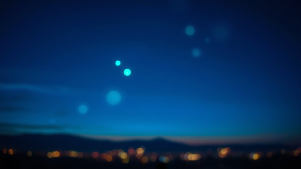 light pollution causes false orbs