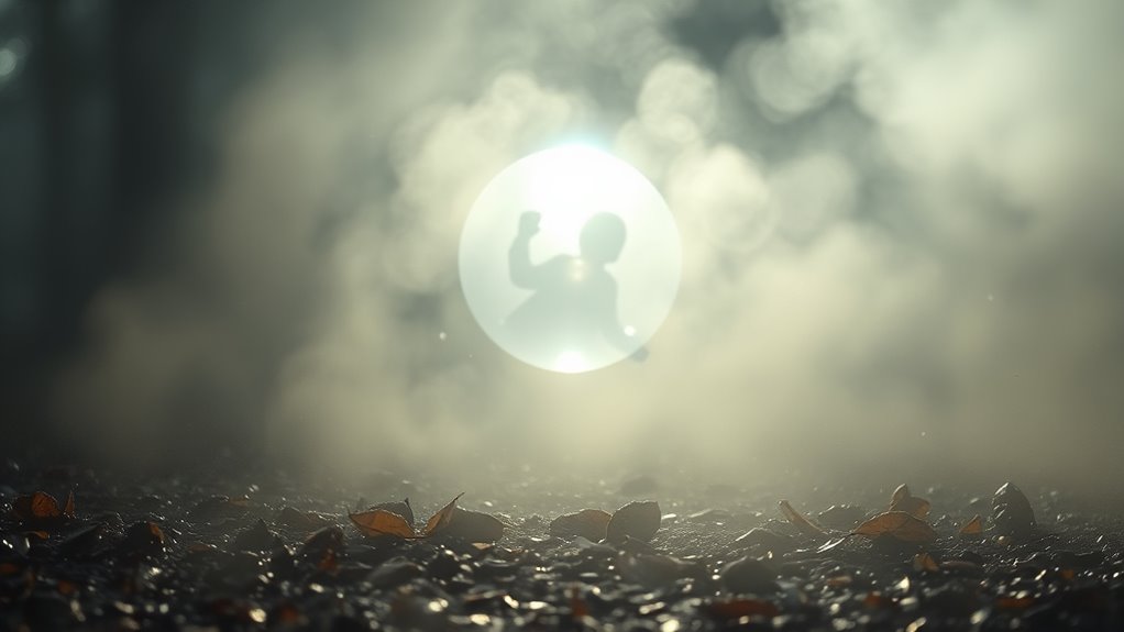 light scattering creates illusions