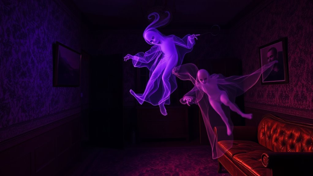 light wavelengths affect paranormal images