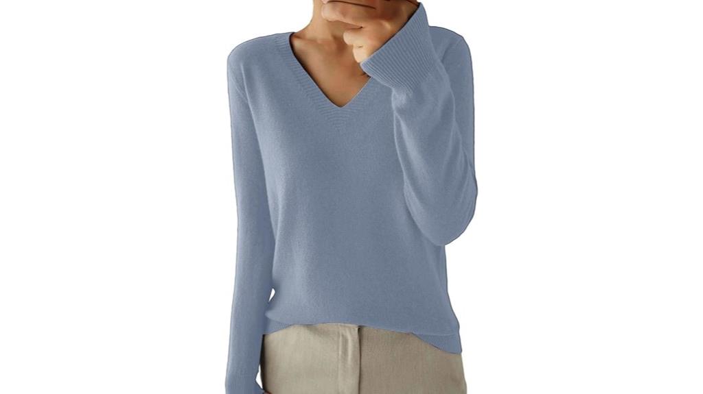 lightweight cozy cashmere sweater