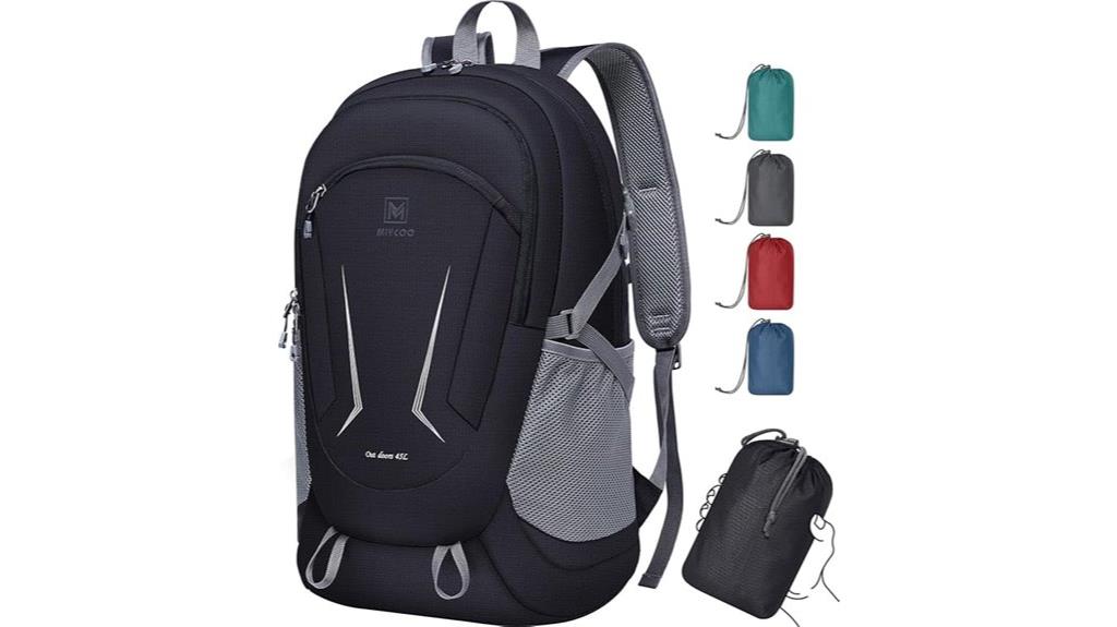 lightweight travel hiking backpack