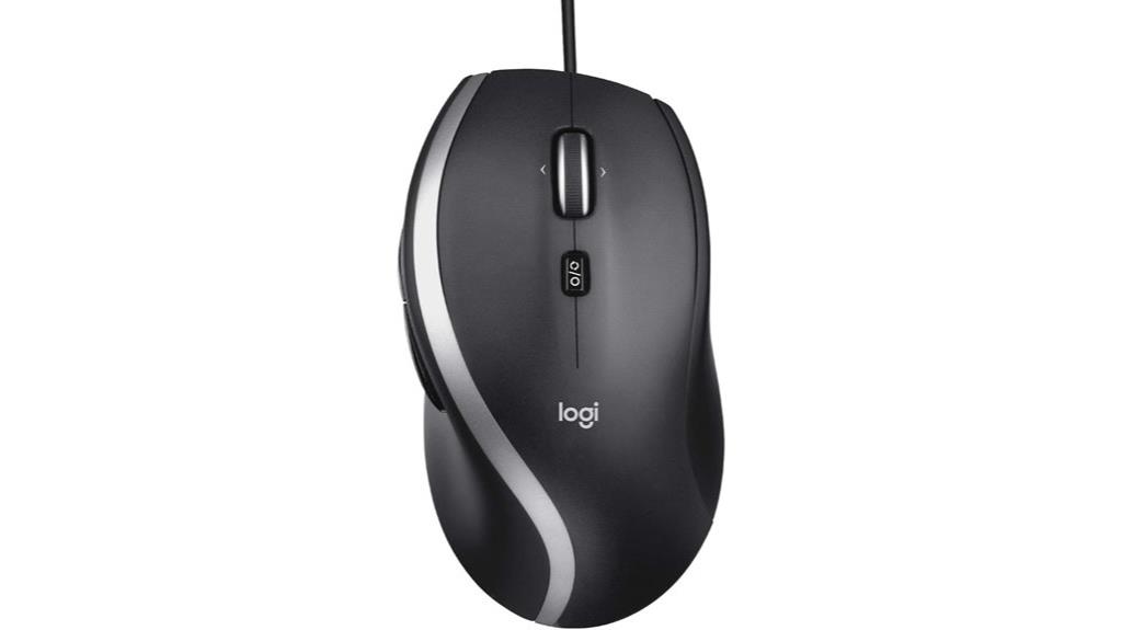 logitech m500s corded mouse