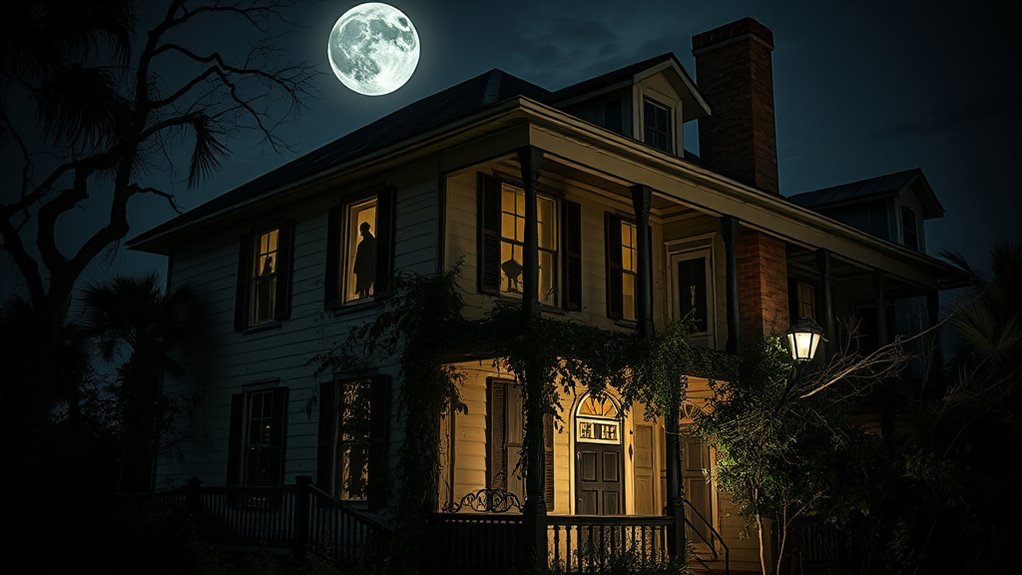 luxurious estate turned haunted