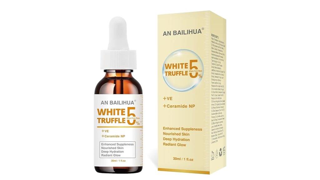 luxurious white truffle serum