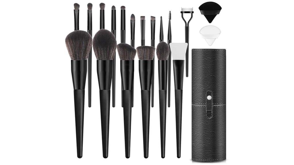 luxury 20 piece makeup brush set