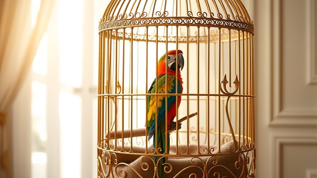 luxury bird cage selection