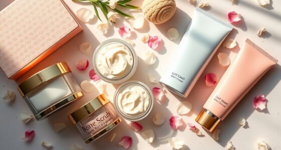 luxury body scrub sets