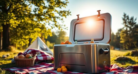luxury camping cooler options