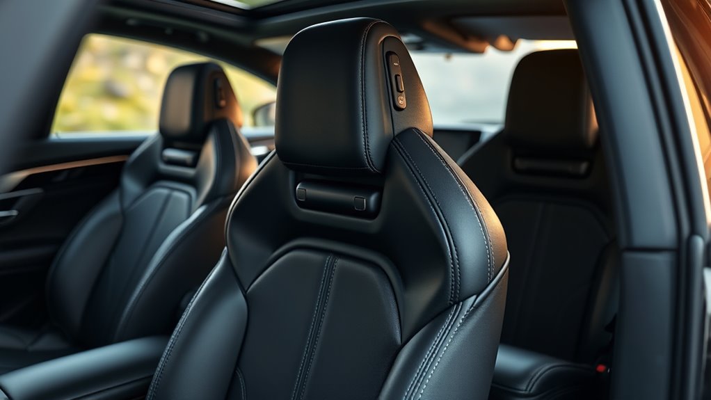 luxury car massage features