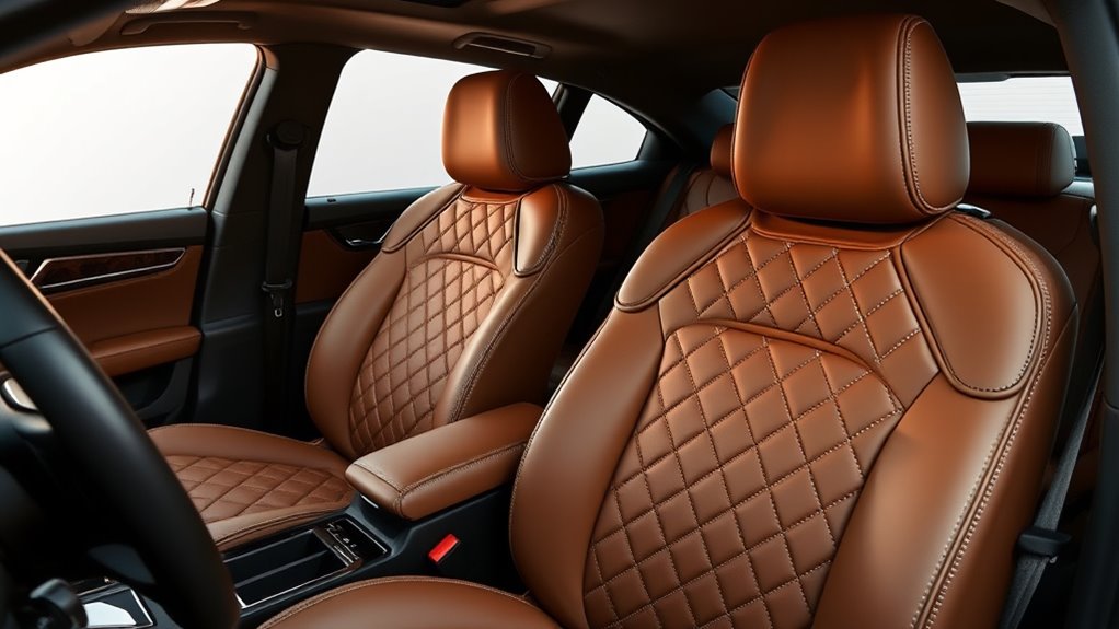luxury car seat cover options