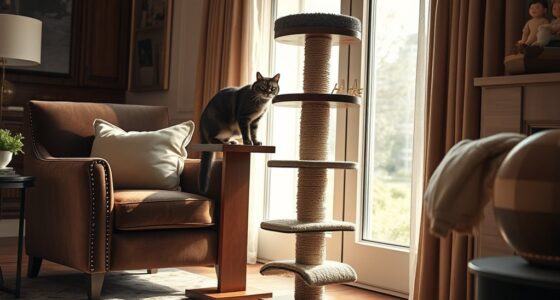 luxury cat scratching posts