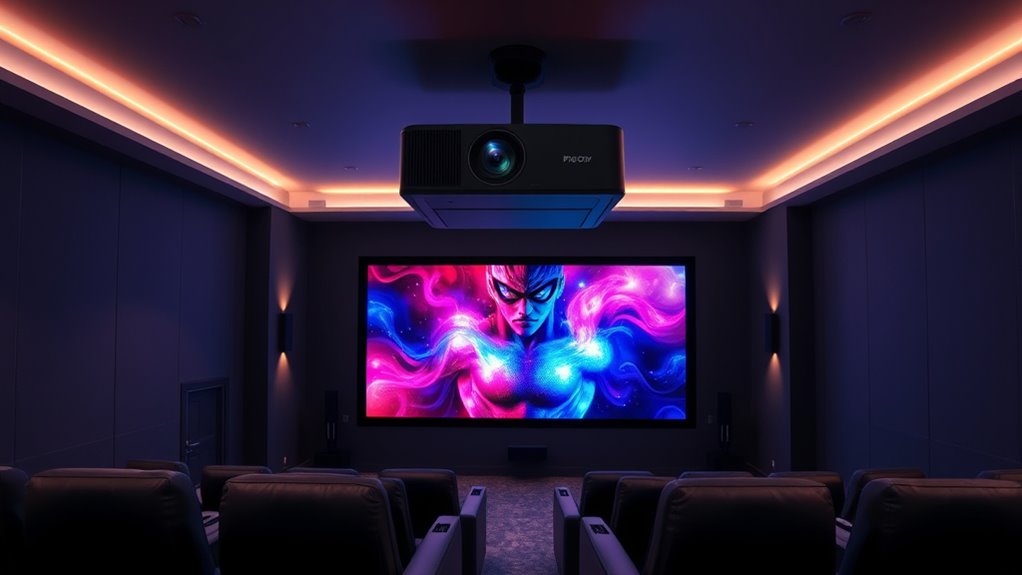 luxury cinematic projection systems