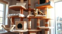 luxury feline play structures