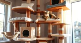 luxury feline play structures