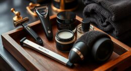 luxury grooming kit selection