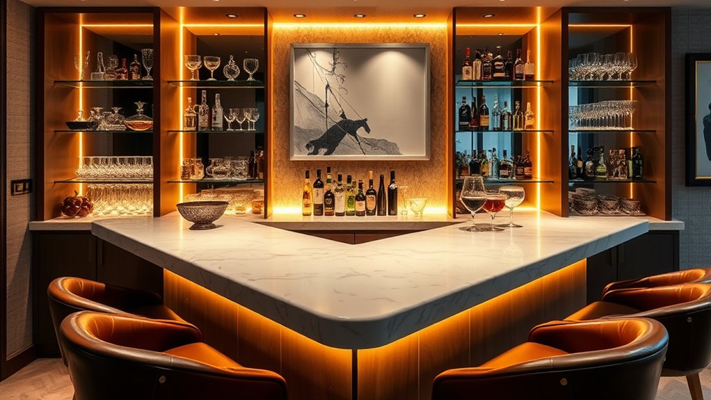 luxury home bar ideas