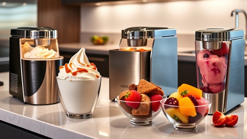 luxury home ice cream makers