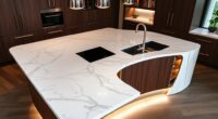 luxury kitchen island selections