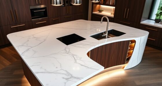 luxury kitchen island selections