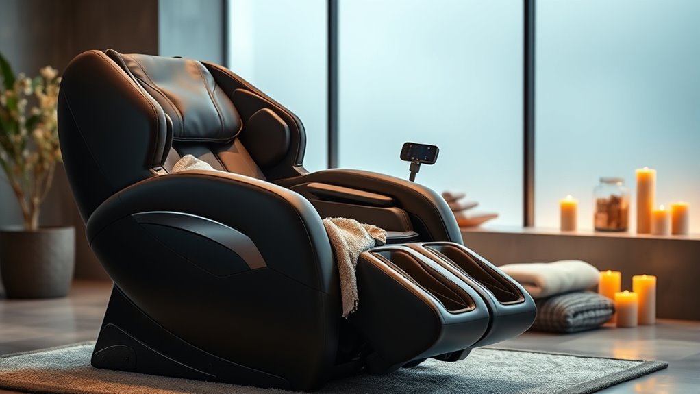 luxury massage chair features