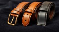 luxury men s leather belts