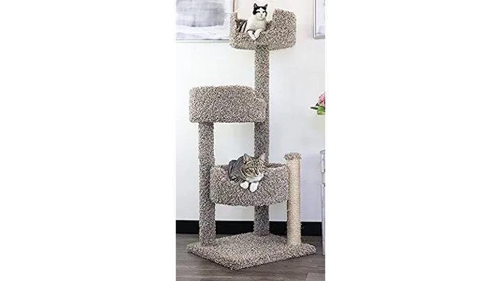 luxury multi level cat tree