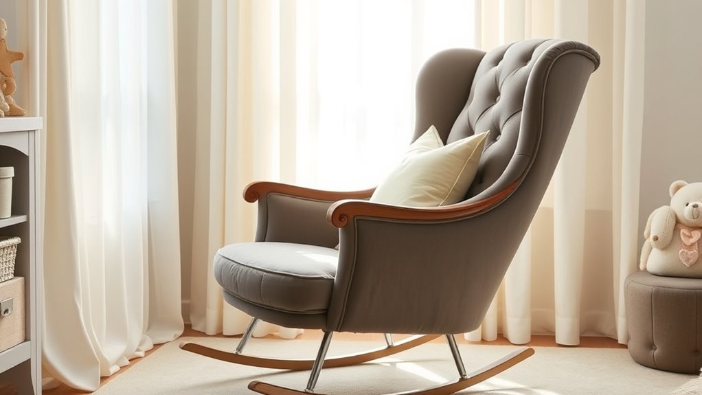 luxury nursery rocking chair considerations