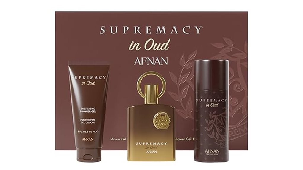 luxury oud perfume set