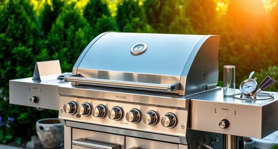 luxury outdoor grill selection