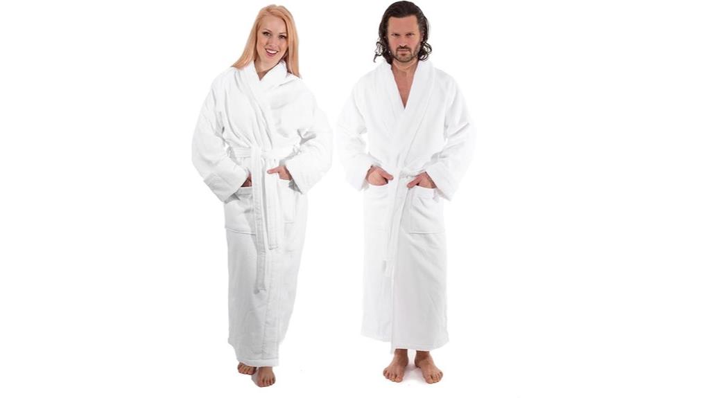 luxury plush cotton robe