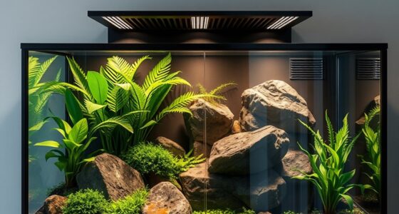luxury reptile terrarium designs