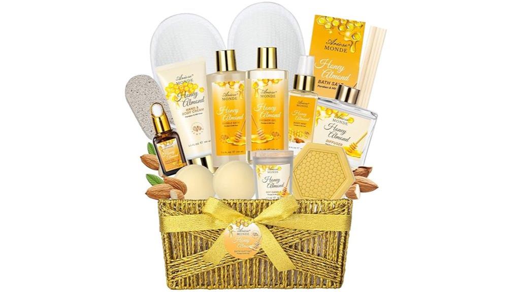 luxury spa bath set