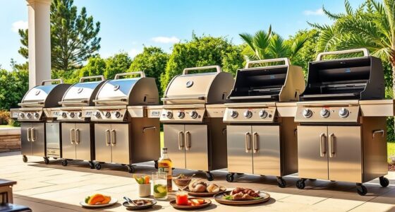 luxury tailgate grilling equipment