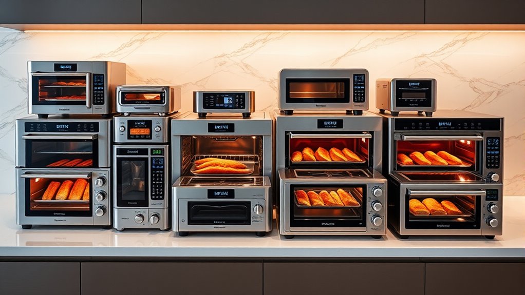 luxury toaster oven air fryers