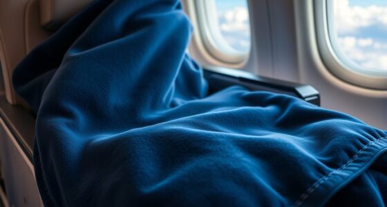 luxury travel blanket selection