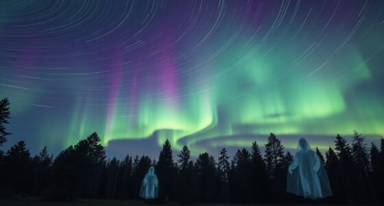 magnetic fields and ghosts