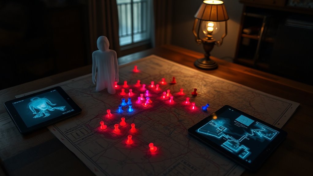 mapping paranormal activity hotspots